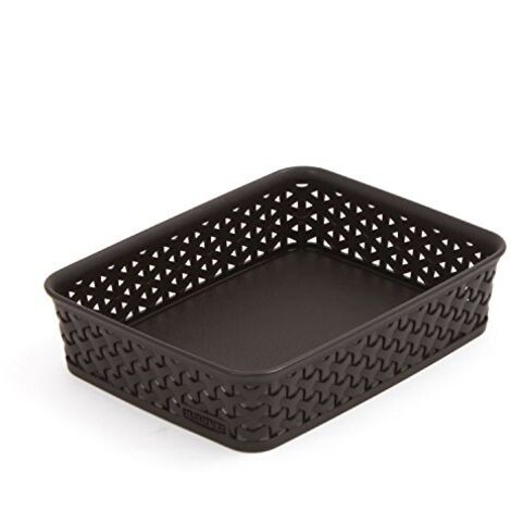 Curver - A5 MyStyle Rectangular Organiser Tray - Chocolate Colour (1/3)