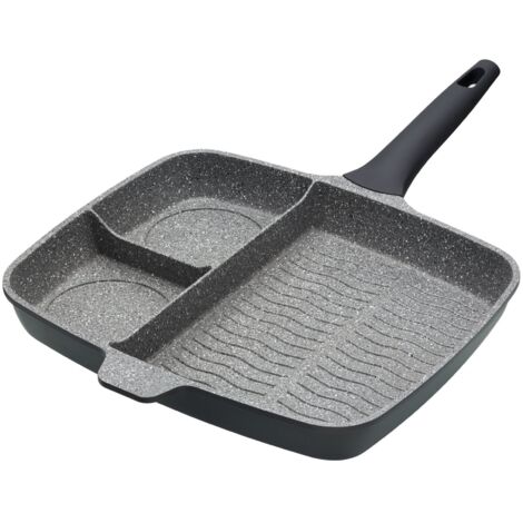 Kitchen Craft Masterclass - Padella all-in-one in alluminio fuso a induzione antiaderente, 32 cm (12,5) (1/4)