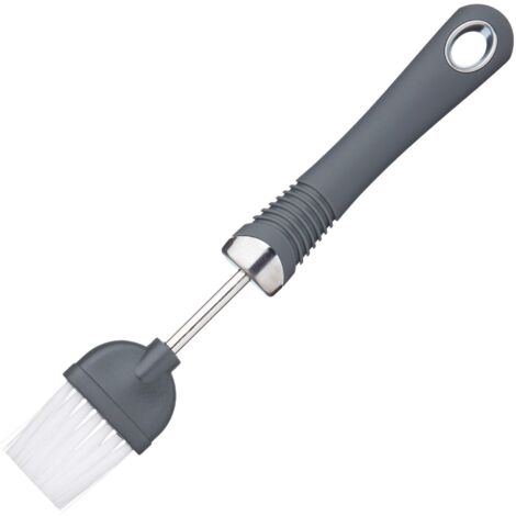 KitchenCraft Spazzola da forno Acciaio inox e nylon con impugnatura ergonomica, 21 x 8,5 cm (1/3)