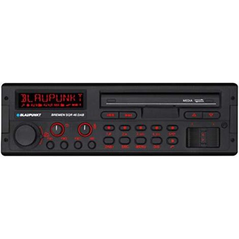 Blaupunkt Bremen SQR 46 DAB Autoradio Sintonizzatore DAB+, Vivavoce Bluetooth®, Design retrò