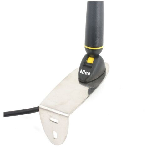 NICE ABF antenna universale 433.92Mhz da parete con staffa di supporto per automazione cancelli (1/4)
