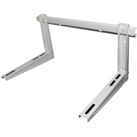 ACMW-L-02: staffa 750365550mm per unità esterna dei condizionatori d'aria serie ALFA, BETA, acciaio zincato, regolabile... (1/2)