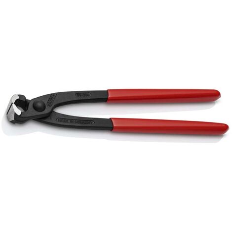 KNIPEX 99 01 200 EAN Tenaglia (pinza per ferraioli e cementisti) rivestiti in resina sintetica atramentata nera 200 mm