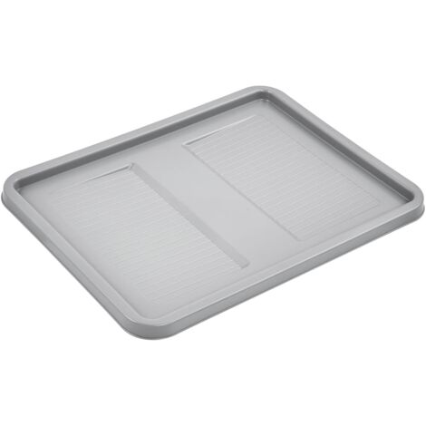 keeeper Coperchio per Cassetta da Trasporto Robert, 40 x 30 cm, Roberta, Nordic Grey (Grigio)