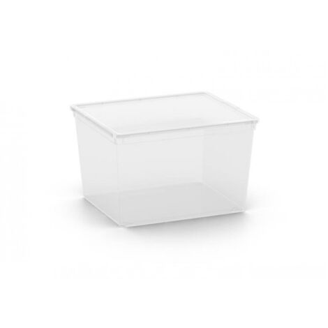 Keter Contenitore Multiuso C-Box Cube - Trasparente - 40x34x25 cm