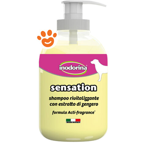 Inodorina Dog Sensation Shampoo 300 ml - Rivitalizzante Zenzero