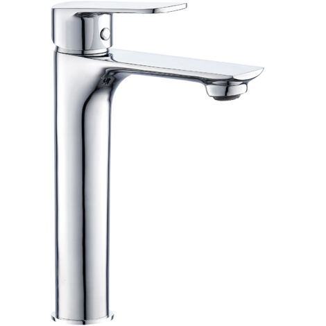 Miscelatore lavabo alto cromo corallo (1/2)