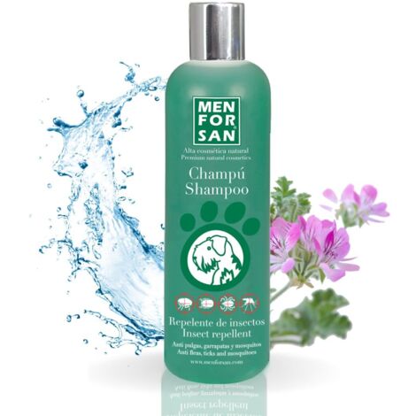 Parassiti di shampoo Menforsan Repellente con dog citronela - 300 ml