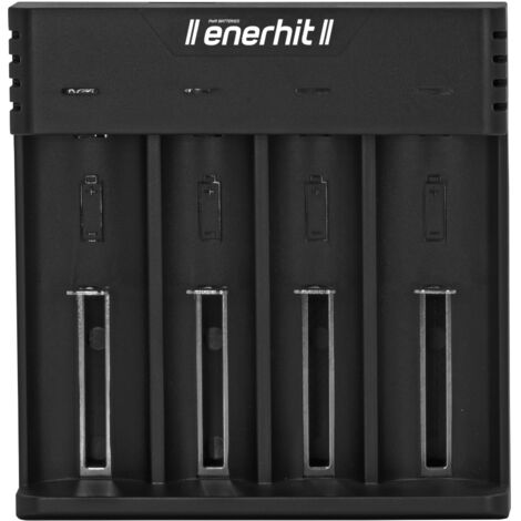 Caricatore USB per 4 batterie al litio/powerbank (1/2)