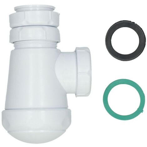 Fontastock FSKFSI001 sifone tipo bottiglia corta estensibile 1-1/2" 32/40 (1/3)
