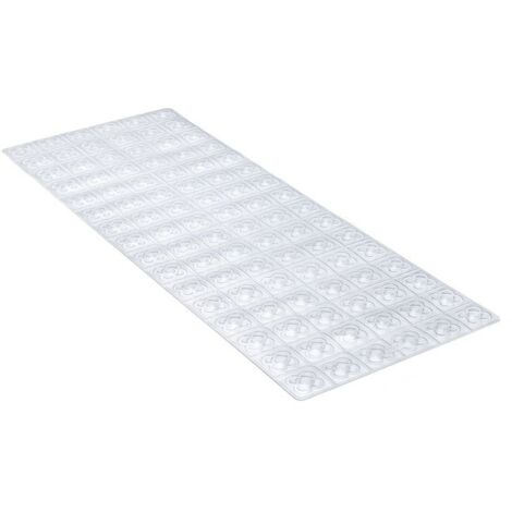 Tappeto antiscivolo Plasticos Tatay 96x36 bcn glace