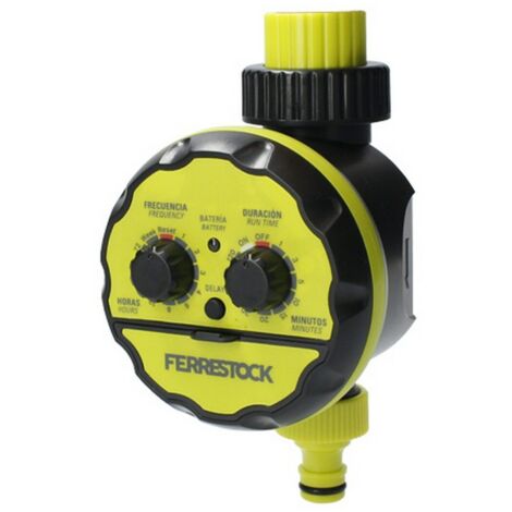 Programmatore di irrigazione Ferrestock Giallo (1/3)