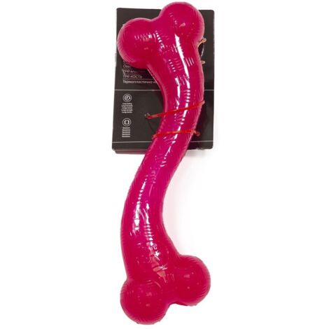 Giocattolo da mordere per cani Gloria Rosa 30 cm (1/2)