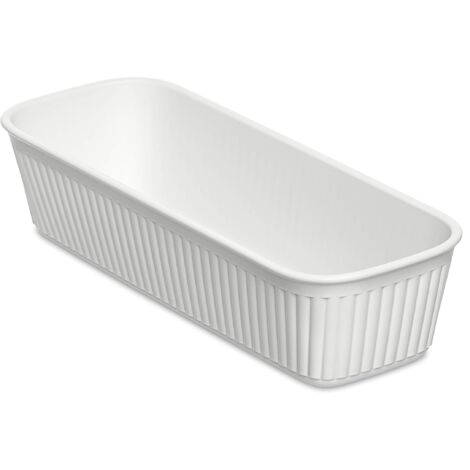 TATAY Organizer Slim Baobab, Polipropilene, Senza BPA, Bianco, Dimensione 9 x 24 x 5,6 cm (1/5)