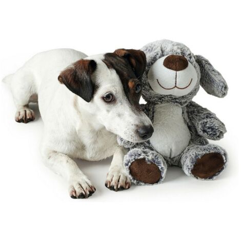 Peluche per cani Hunter Faro Grigio Poliestere Cane