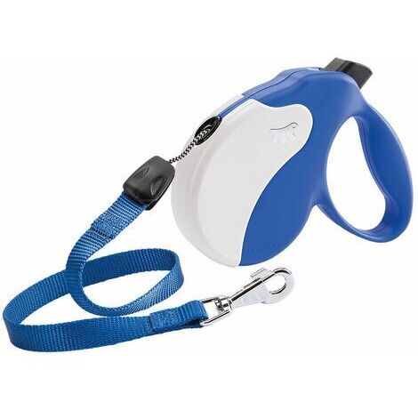 Ferplast – Guinzaglio allungabile per cani fino a 50 kg – Cordino 5 metri – Impugnatura ergonomica – Meccanismo scorrimento fluido (1/5)