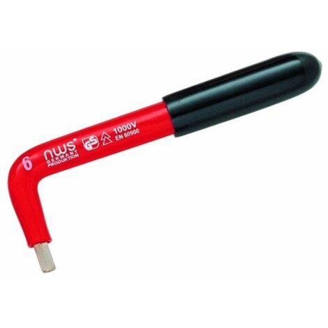 Chiave esagonale piegata NWS 4 mm (1/2)