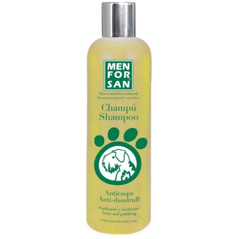 Menforsan Shampoo Antiforfora per Cani, 300ml, Combatte la Forfora e la Desquamazione della Pelle