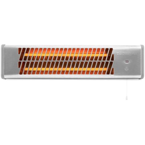 Radiatore da bagno in quarzo alluminio 1.200w bb-5000 orbegozo (1/5)