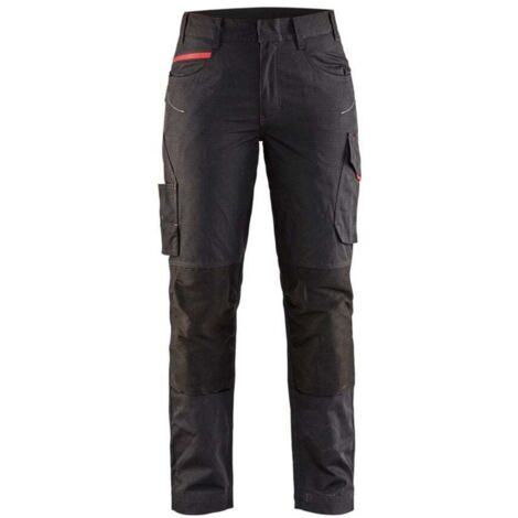 BLAKLÄDER  - Pantaloni da lavoro da donna Service Plus nero / (1/5)