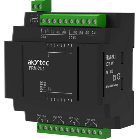 akYtec PRM-24.1 37C062 Modulo espansione PLC 24 V/DC (1/2)