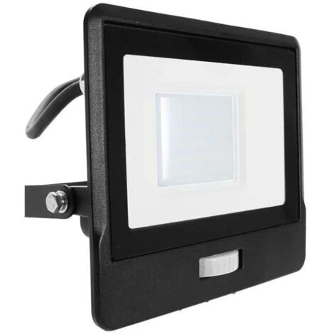 V-tac Proiettore LED 30W Nero Alluminio IP65 Esterno