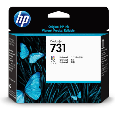 Testina di stampa originale HP DesignJet 731 per stampanti HP N731 P2V27A (1/5)
