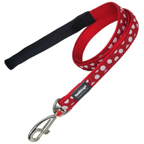 Guinzaglio per Cani Red Dingo Rosso Punti (1,2 x 120 cm)