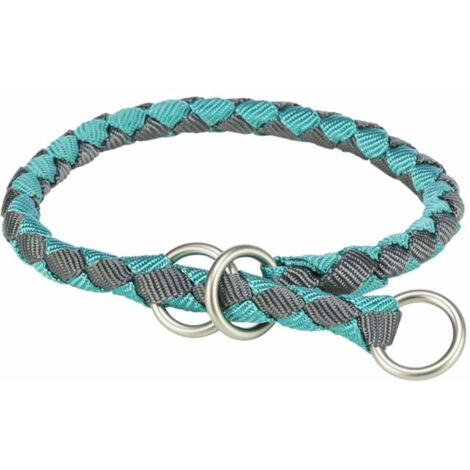 Collare da addestramento Trixie Cavo Grafite Azzurro Chiaro M/L 43-51 cm (1/2)