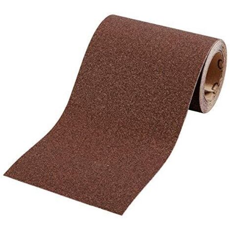 Rotolo carta abrasiva kwb 817806 grana 60 5 metri larghezza 11,5 cm (1/4)