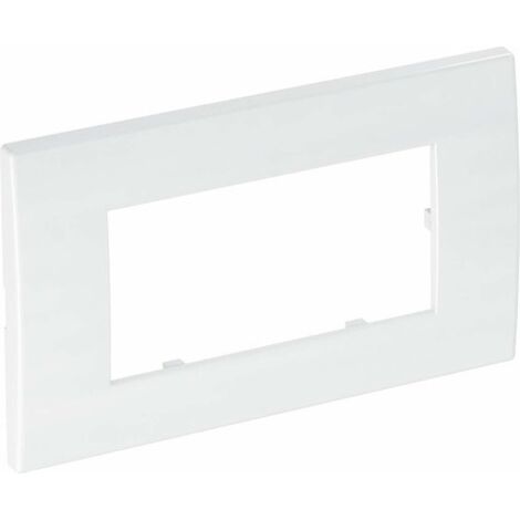 Cornice di copertura OBO Bettermann ar45-f2 rw finitura opaca 19x10 cm