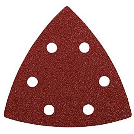 Fogli abrasivi kwb 542838 autoadesivi triangolari 93 mm (1/4)