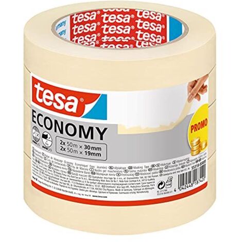 tesa Economy 55318-00000-04 nastro adesivo per mascheratura bianco (1/4)