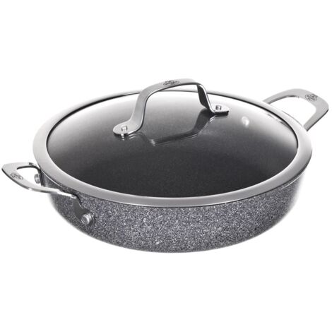Frying Pan Ballarini Salina Granitium Deep with 2 handles Granite 28 cm 75002-810-0