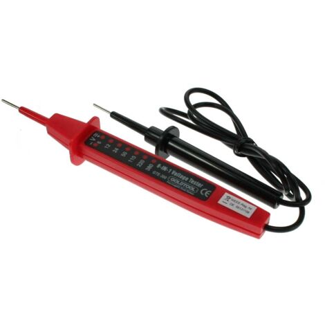 Strumento per elettricista inline voltage tester display LED 6-400V AC (1/2)