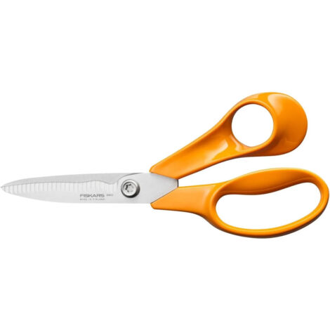 Strumento per potare fiskars classic lame seghettate manico ergonomico