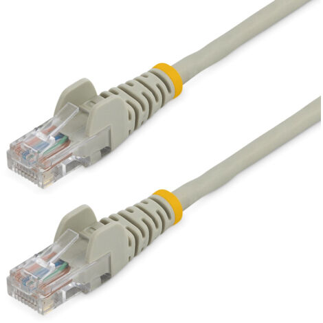 StarTech.com Cavo di rete CAT 5e - Cavo Patch Ethernet RJ45 UTP Grigio da 3m antigroviglio (1/5)