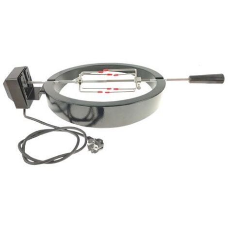 Kamado BONO Accessorio per Barbecue Auto-Rotativo in Acciaio
