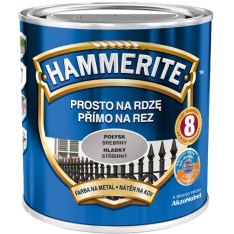 SMALTO MARTELLATO ARGENTO LUCIDO 0,7L - 5EMHA.SR0,7
