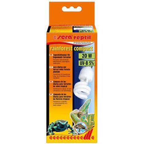 Lampadina Sera per Terrario 20 watt luce diurna UV-B 5% (1/3)