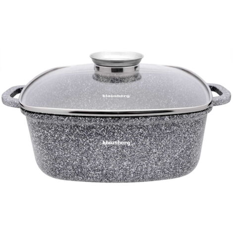 Pentola con rivestimento in marmo 6,5L 28cm KLAUSBERG KB-7532 (1/5)