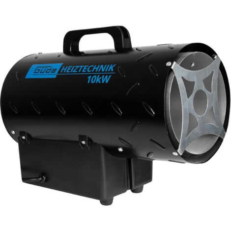 Güde 85112 Termoventilatore a gas GGH 10 L, Tubo del gas (1,5 m), Riduttore di pressione (700 mbar) (1/5)