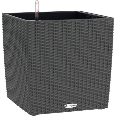 Fioriera - Cube Cottage 30 - Kit completo - Granito - 12 L - LECHUZA (1/5)