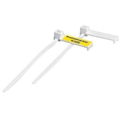Phoenix Contact 0807083 KME Segnafili Tipo di montaggio: fascette Superficie stampabile: 20 x 8 mm Bianco 50 pz. (1/2)