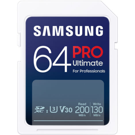 Samsung PRO Ultimate SD Card - Scheda di Memoria 64GB (1/4)
