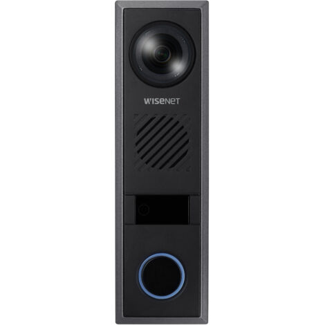Hanwha TID-600R sistema interfonico de videocitofono de Nero (1/4)