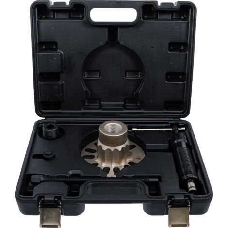 Kraftmann Set di estrattori idraulici per alberi 98-125 mm nero (1/4)