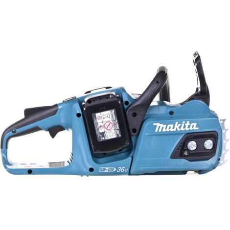 Makita Attrezzature da giardino - Motosega a batteria 18V 35 cm, 2x batterie 5,0 Ah, caricabatterie DUC355PT2 (1/2)