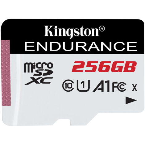 256Gb Scheda di memoria Kingston Technology microSDXC Bianco/nero [SDCE/256GB] (1/4)