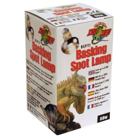 Lampada zoo med repti basking spot 60W doppio riflettore brevettato (1/2)